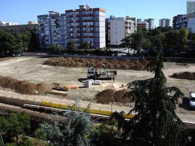 Da campo di sabbia a parco Troisi: le immagini della trasformazione